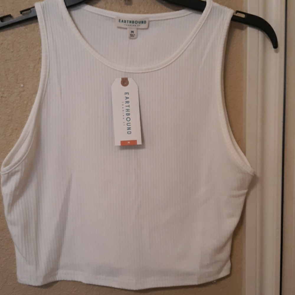 Back to basics ribbed crop top